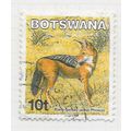 BOTSWANA 2002 MAMMALS ANIMALS USED 10t BLACK BA...