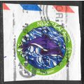 NEW ZEALAND HECTORS DOLPHIN $2.00 USED CIRCULAR...