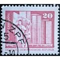 Stamp Germany East SGE2200 1981 20Pfg Leninplat...