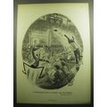 1958 The Philadelphia Bulletin Ad - Cartoon by Richard Decker - Army Navy