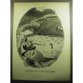 1958 The Philadelphia Bulletin Ad - Cartoon by Richard Decker - Periscope