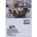 UKRAINE postcard Armed Forces Medical car Pinzg...