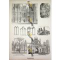 Architecture, Wells, Lincoln & Salisbury Cathed...