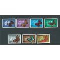 Dominica stamps 1975 butterflies set mnh sg459 ...