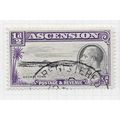ASCENSION ISLAND 1934 KG5 GEORGETOWN HALFPENNY ...