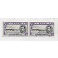 ASCENSION ISLAND 1944 KG6 PERF 13 GEORGE TOWN P...