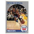 1990-91 Hoops Dennis Hopson basketball card #19...