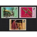 Gambia Silver Jubilee 3v 1977 MNH SG#365-367