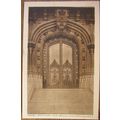 1930 sepia Postcard Calais L'Hotel de Ville Arch