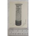 old postcard V.R. Pillar Box, c.1900