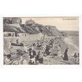 Beach Tents on the Sands Swanage Postcard Dorset
