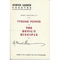 THE DEVIL'S DISCIPLE Tyrone Power, Zena Walker ...