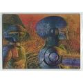 BOB EGGLETON ' METALLIC STORM ' card # M4 ASIMO...