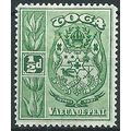 Tonga 1934 SG55 1/2d Yellow-Green Mounted Mint....