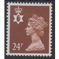 Northern Ireland Sg NI58 24p Chestnut (phosphor...