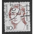 BERLIN -1986 80pf 'FAMOUS WOMEN - CLARA SCHUMAN...
