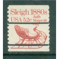 1900a 5.2c Sleigh Fine MNH Dry Gum PreCnx G0375