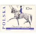 Poland 1967 - 10g multi - Horse and rider - used