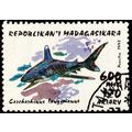 Madagascar 1993 Marine Life 600f Used Stamp Fis...