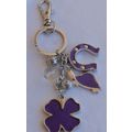 Keyholder charms purple Carpisa