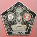 DOJ, Pentagon. Challenge Coin. 1.50". 86b.