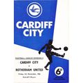 CARDIFF CITY v ROTHERHAM UNITED LEAGUE DIVISION...