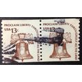 US Stamp #1618 used: 1975 13c Liberty Bell - co...