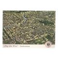 WIEN, AUSTRIA .unused vintage postcard AERIAL V...
