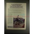 1972 Yamaha RT2 Motorcycle Ad - The Great Trail Blazing