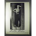 1980 Lillie Rubin Halston Fashion Ad