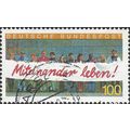 GERMANY, Living Together, yellow 1994, 100pf