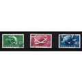 SWITZERLAND 1949 ANNIV UPU SG 503 / 505 SET 3 V...