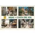 Postcard Mijas, Costa del Sol, Andalusia, Spain...