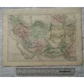 1850 Black's steel engraved map Persia & Afghan...