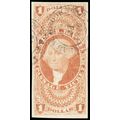R74a, Superb Gem Passage Ticket Revenue Stamp C...