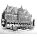 Bremen, Town Hall, Germany, Modern Reproduction...