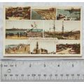 vintage postcard Portsmouth & Southsea multi-view