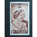 TURKS & CAICOS 1948 King George VI 1d SG208 Unm...