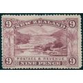 New Zealand 1898 9d purple Perf 16 SG256 MNH