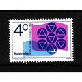 AUSTRALIA 1967 SG412 4c WORLD YMCA U/M MINT#2