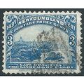 Newfoundland 1897 SG68 3c Bright Blue Good/Fine...