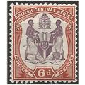 Nyasaland 1901 SG58 6d Dull Purple & Brown Moun...