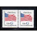 2890 32c G Old Glory Very Fine MNH CNP Left A11...