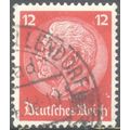 Germany 1934 - 12pf carmine - President Von Hin...