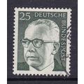 GERMANY 1970 PRESIDENT HEINEMANN 25pf USED SG1538