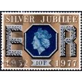 1977. Silver Jubilee 10p Value. Fine Used