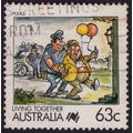 AUSTRALIA 1988 Living Together 63c Police Sc#10...