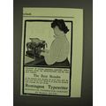1903 Remington Typewriter Ad - The Best Results