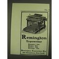 1903 Remington Typewriter Ad - Simple? Yes Sure...