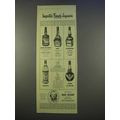 1955 Marie Brizard Ad - Imported French Liqueurs